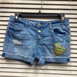 MUDD Denim Shorts size 16